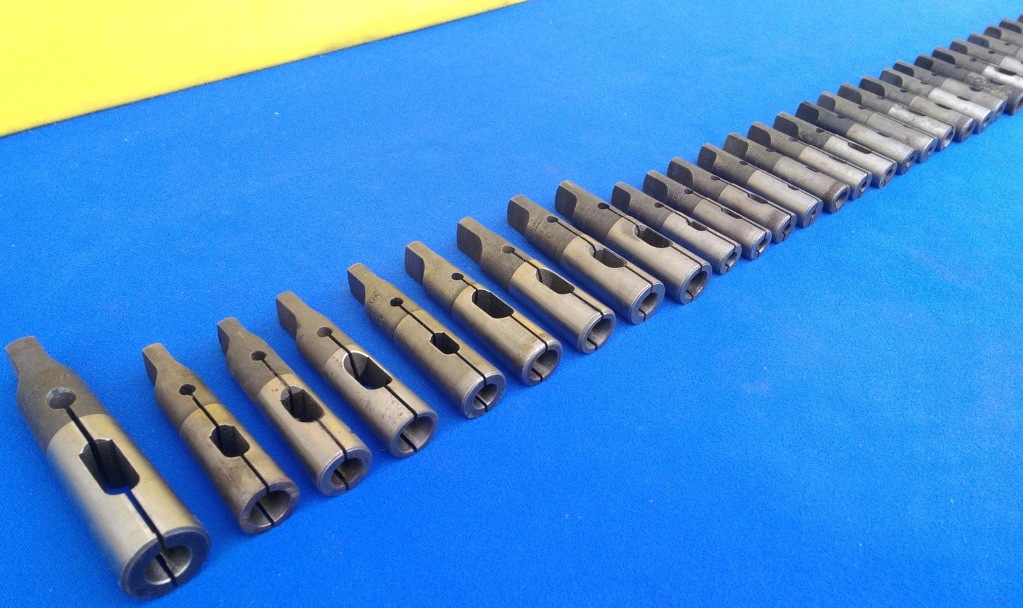 Morse Taper Drill Driver Drivers Type Outside Tang Split Sleeve Scully Jones etc