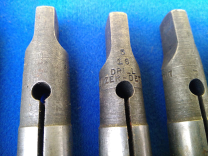 Morse Taper Drill Driver Drivers Type Outside Tang Split Sleeve Scully Jones etc