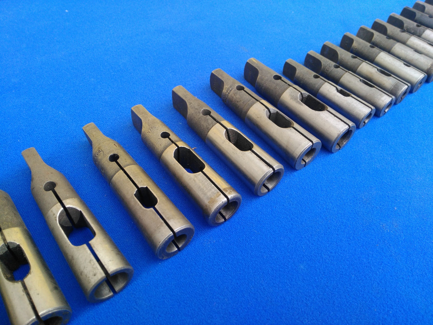 Morse Taper Drill Driver Drivers Type Outside Tang Split Sleeve Scully Jones etc