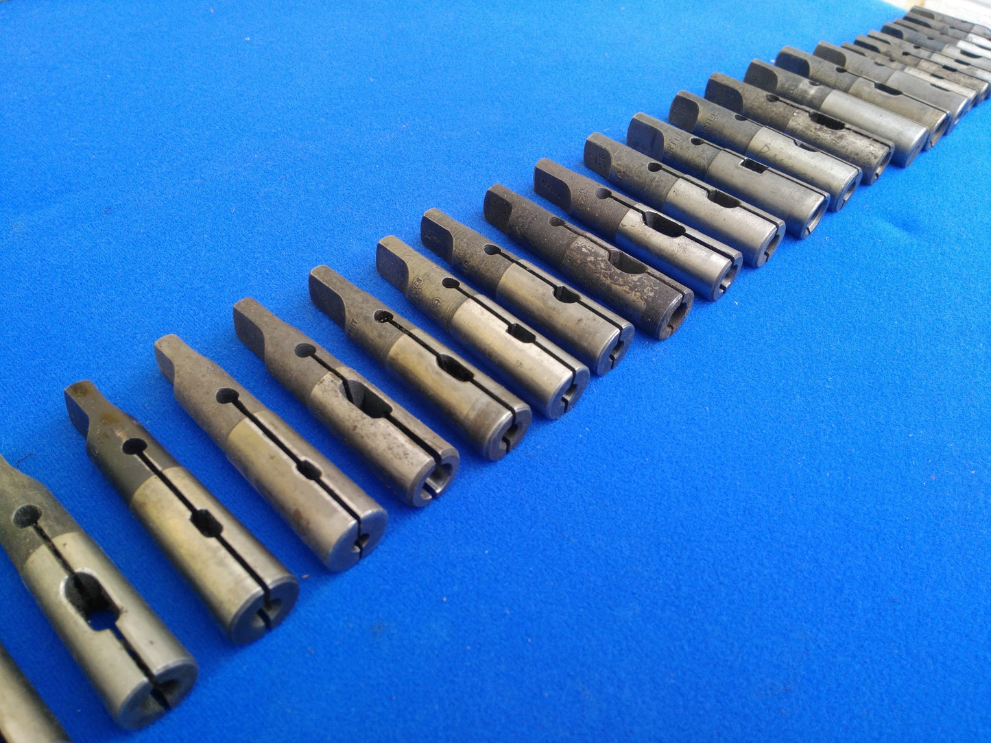 Morse Taper Drill Driver Drivers Type Outside Tang Split Sleeve Scully Jones etc