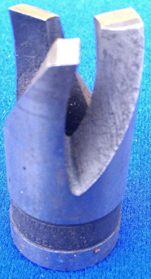 THE CLEVELAND T D Co. TWIST HOLLOW MILL 3/8 HIGH SPEED FOR STEEL