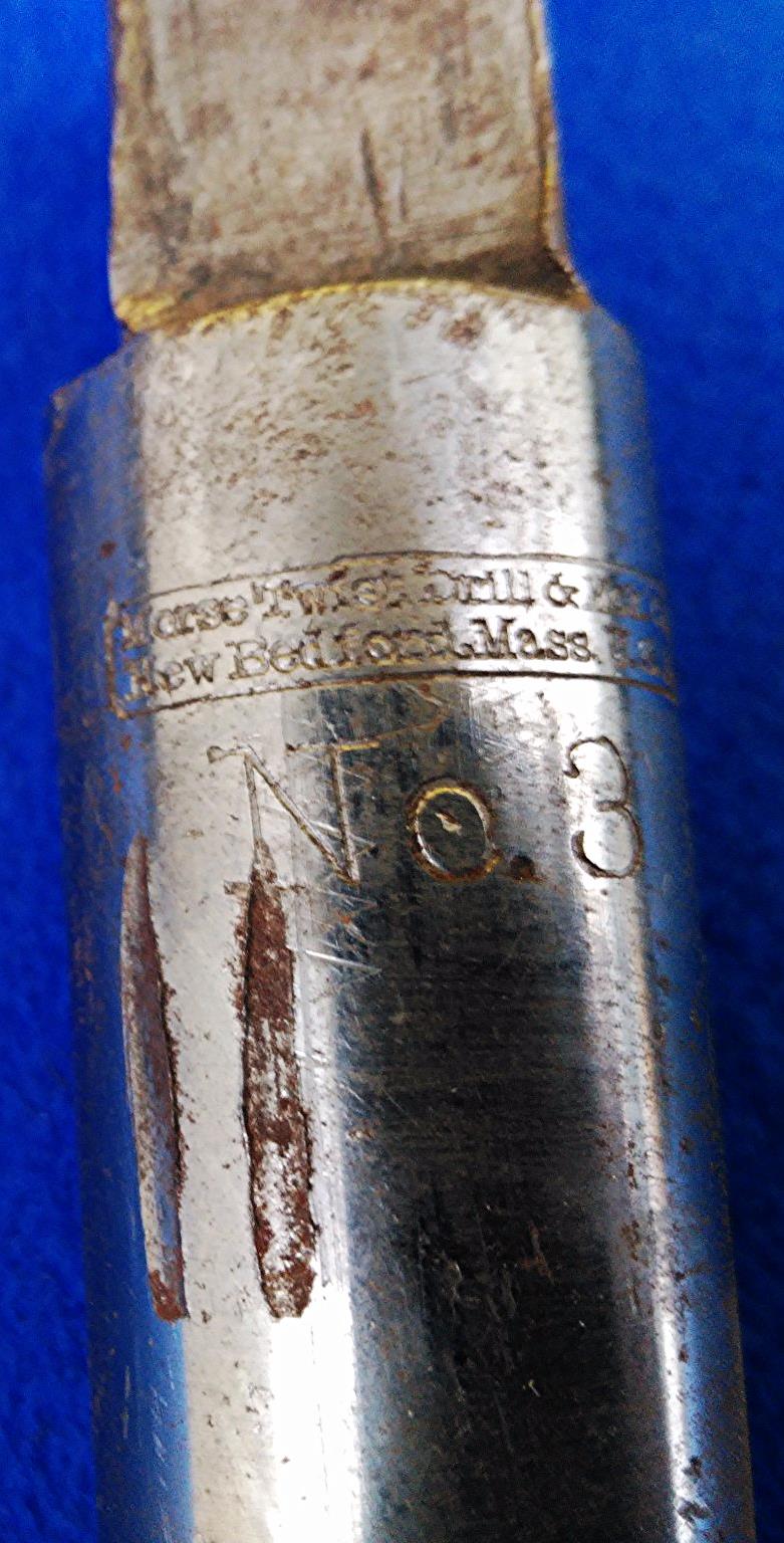 Set of 7 MORSE TWIST TAPERED TAPER HAND REAMER NUMBER 3 ; 4 ; 10 ; 6