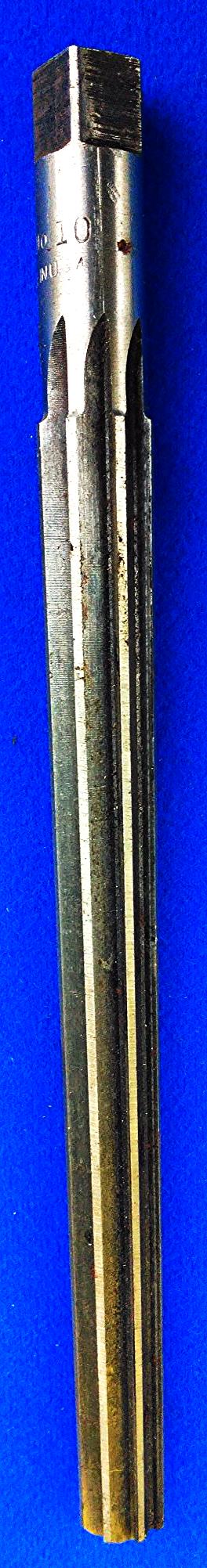 Set of 7 MORSE TWIST TAPERED TAPER HAND REAMER NUMBER 3 ; 4 ; 10 ; 6