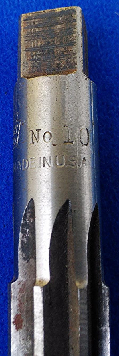 Set of 7 MORSE TWIST TAPERED TAPER HAND REAMER NUMBER 3 ; 4 ; 10 ; 6