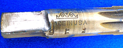 Set of 7 MORSE TWIST TAPERED TAPER HAND REAMER NUMBER 3 ; 4 ; 10 ; 6