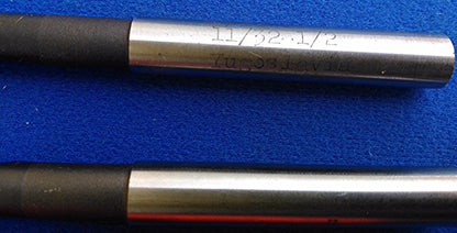 Pair of J & L INDUSTRIAL 11/32 1/2 TAPER Pilot Cap Screw Counterbore