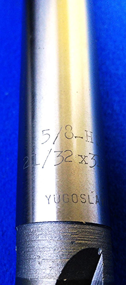 SCREW CAP STRAIGHT SHANK 5/8 HIGH SPEED 21/32 x 31/32 DRILL