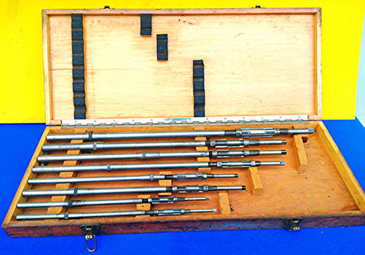 SET OF 8 CHADWICK & TREFETHEN CRITCHLEY ANGLE BLADES REAMER REAMERS Size: A to H