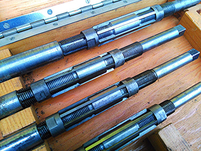 SET OF 8 CHADWICK & TREFETHEN CRITCHLEY ANGLE BLADES REAMER REAMERS Size: A to H