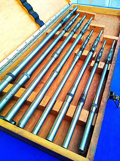 SET OF 8 CHADWICK & TREFETHEN CRITCHLEY ANGLE BLADES REAMER REAMERS Size: A to H