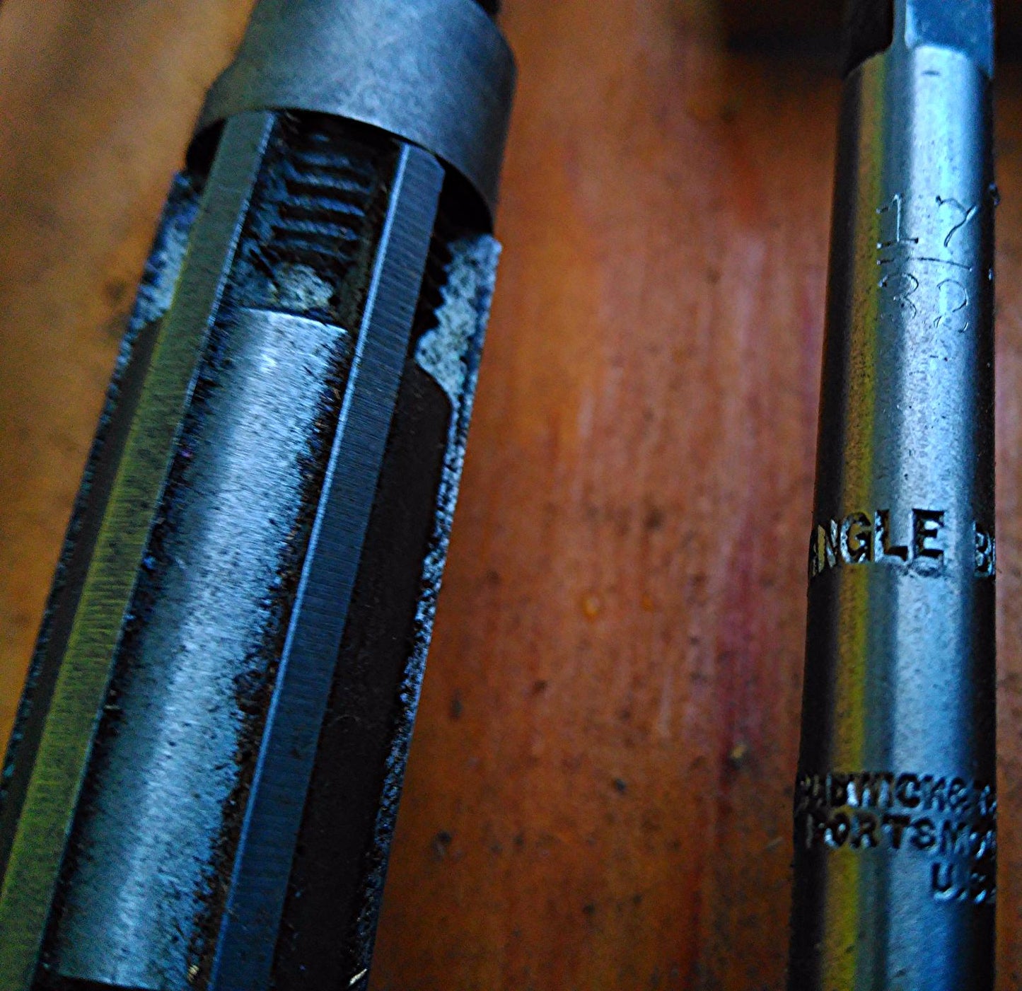 SET OF 8 CHADWICK & TREFETHEN CRITCHLEY ANGLE BLADES REAMER REAMERS Size: A to H