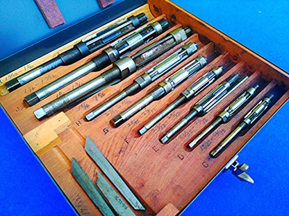 SET 9 REASOR ADJUSTABLE REAMER TYPE " P " GRADE TWO SPEC MIL R 15846