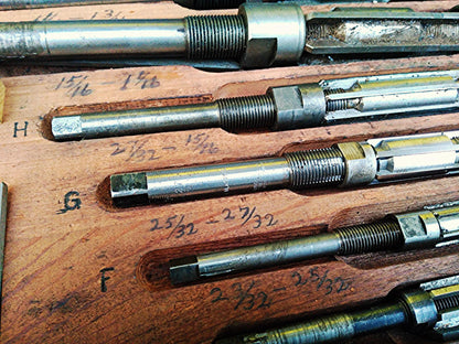 SET 9 REASOR ADJUSTABLE REAMER TYPE " P " GRADE TWO SPEC MIL R 15846