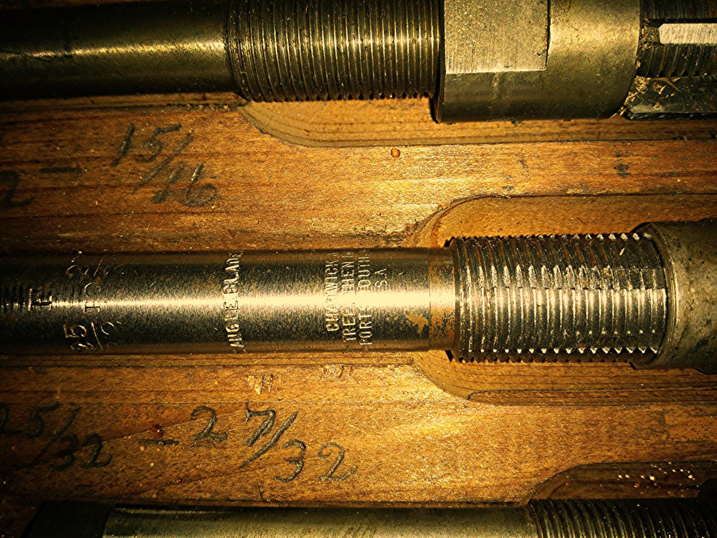 SET 9 REASOR ADJUSTABLE REAMER TYPE " P " GRADE TWO SPEC MIL R 15846