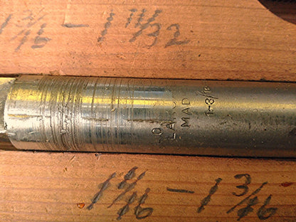 SET 9 REASOR ADJUSTABLE REAMER TYPE " P " GRADE TWO SPEC MIL R 15846