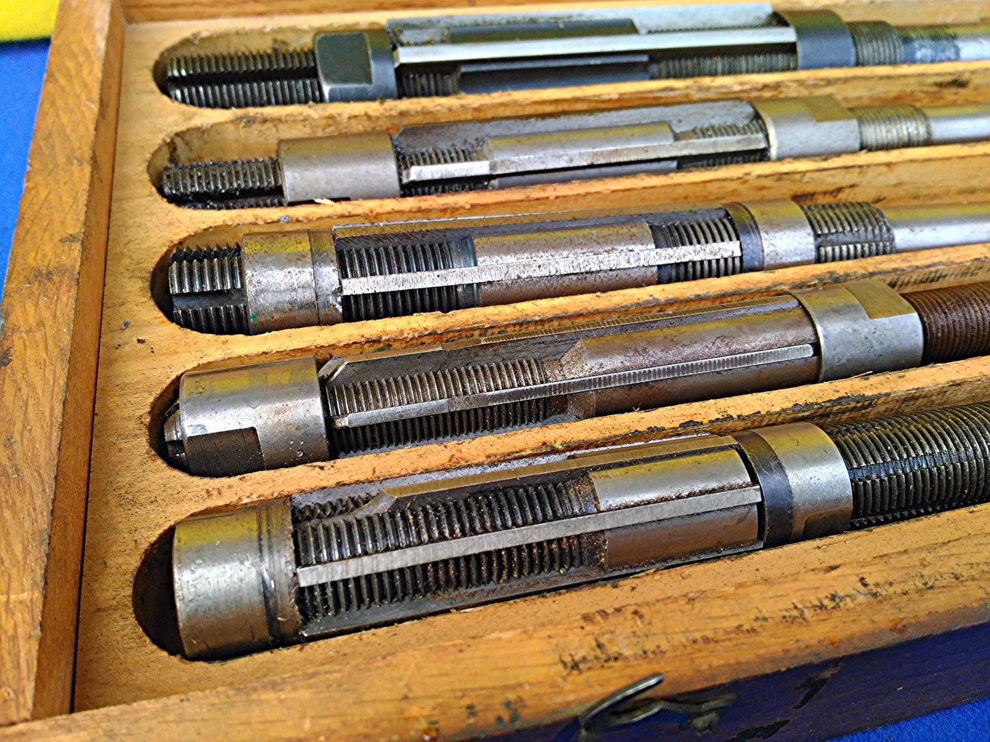 BEARD NEW TYPE ADJUSTABLE SET OF REAMER REAMERS A to K one is missing