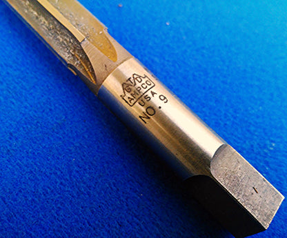 AMPCO NUMBER 9 TAPERED REAMER MILL TOOL MACHINIST MADE IN THE GOOD OLD USA