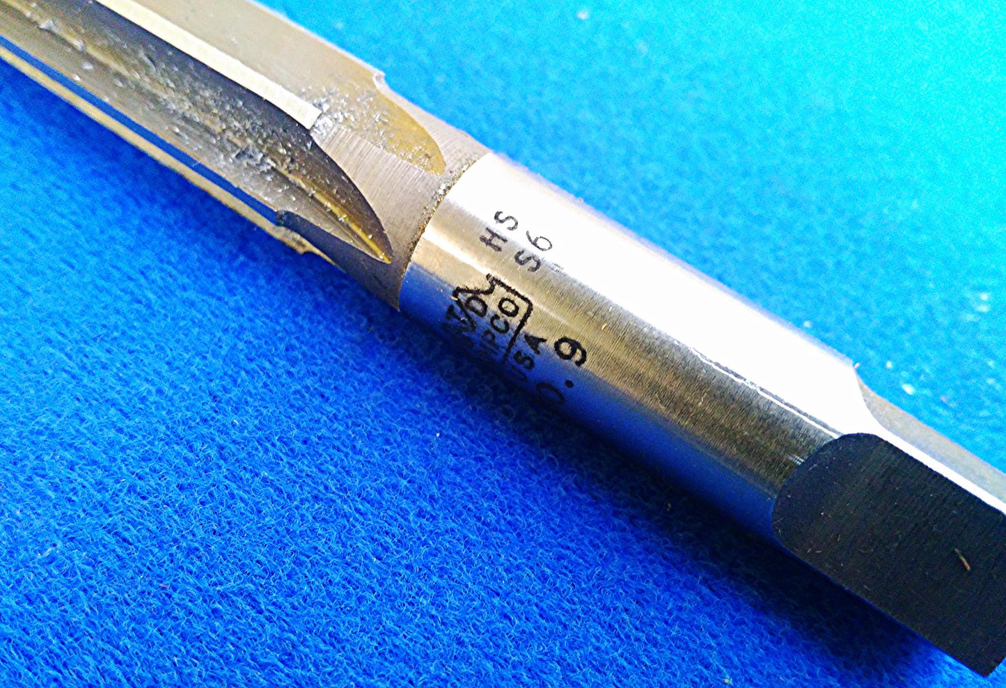 AMPCO NUMBER 9 TAPERED REAMER MILL TOOL MACHINIST MADE IN THE GOOD OLD USA