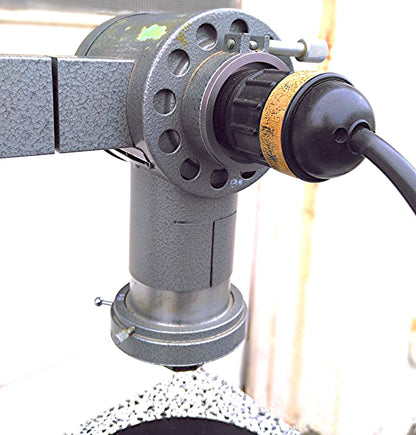 LEITZ INVERTED MICROSCOPE 3 Objectives 10 / 3.5 / 6 Binocular Stage Power Supply