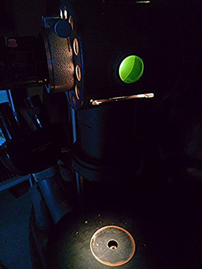 LEITZ INVERTED MICROSCOPE 3 Objectives 10 / 3.5 / 6 Binocular Stage Power Supply