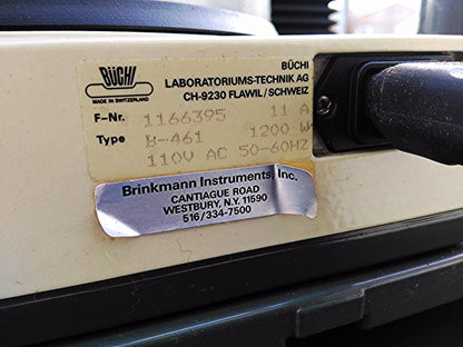 BRINKMANN BUCHI ROTAVAPOR EVAPORATOR