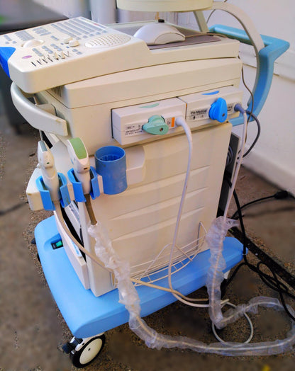 PICUS CRII ESAOTE PIE MED 410670 ULTRASOUND C5-2 R40 & LA523 PROBE SONY UP-895MD