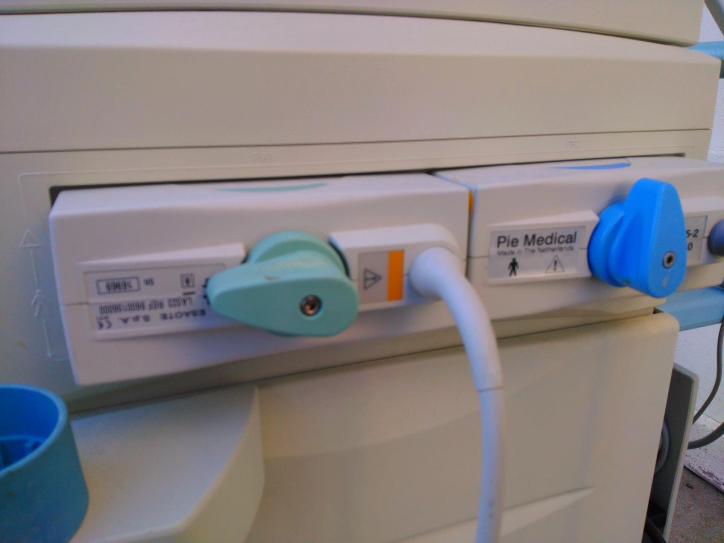 PICUS CRII ESAOTE PIE MED 410670 ULTRASOUND C5-2 R40 & LA523 PROBE SONY UP-895MD