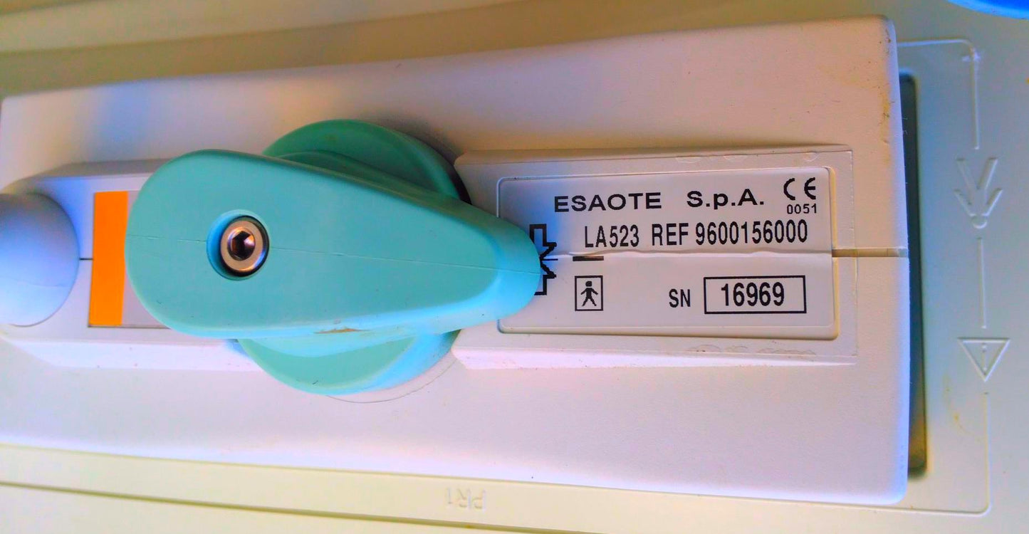 PICUS CRII ESAOTE PIE MED 410670 ULTRASOUND C5-2 R40 & LA523 PROBE SONY UP-895MD