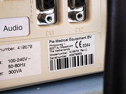 PICUS CRII ESAOTE PIE MED 410670 ULTRASOUND C5-2 R40 & LA523 PROBE SONY UP-895MD