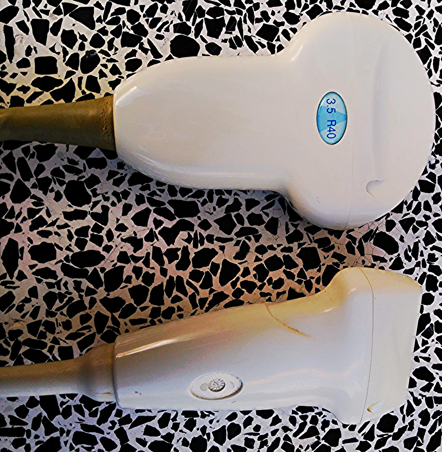 PICUS CRII ESAOTE PIE MED 410670 ULTRASOUND C5-2 R40 & LA523 PROBE SONY UP-895MD