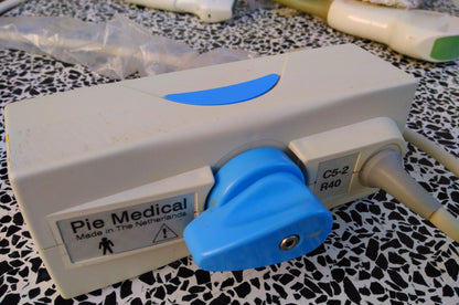 PICUS CRII ESAOTE PIE MED 410670 ULTRASOUND C5-2 R40 & LA523 PROBE SONY UP-895MD