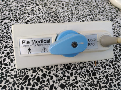 PICUS CRII ESAOTE PIE MED 410670 ULTRASOUND C5-2 R40 & LA523 PROBE SONY UP-895MD