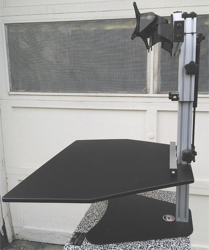 ERGO DESKTOP DUAL MONITOR DISPLAY HIGH ADJUSTABLE DESK KANGAROO ELITE FREE SHIP