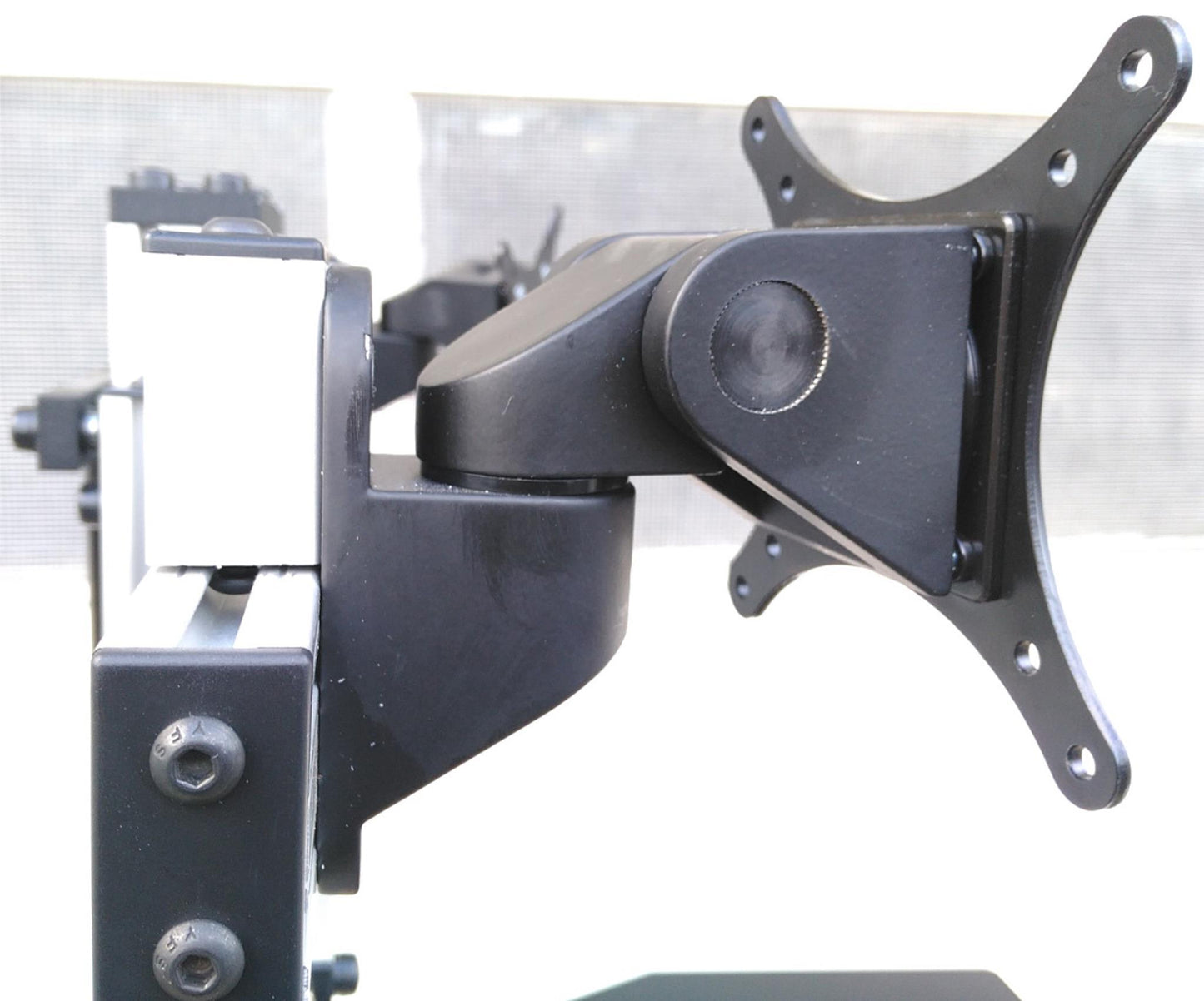 ERGO DESKTOP DUAL MONITOR DISPLAY HIGH ADJUSTABLE DESK KANGAROO ELITE FREE SHIP