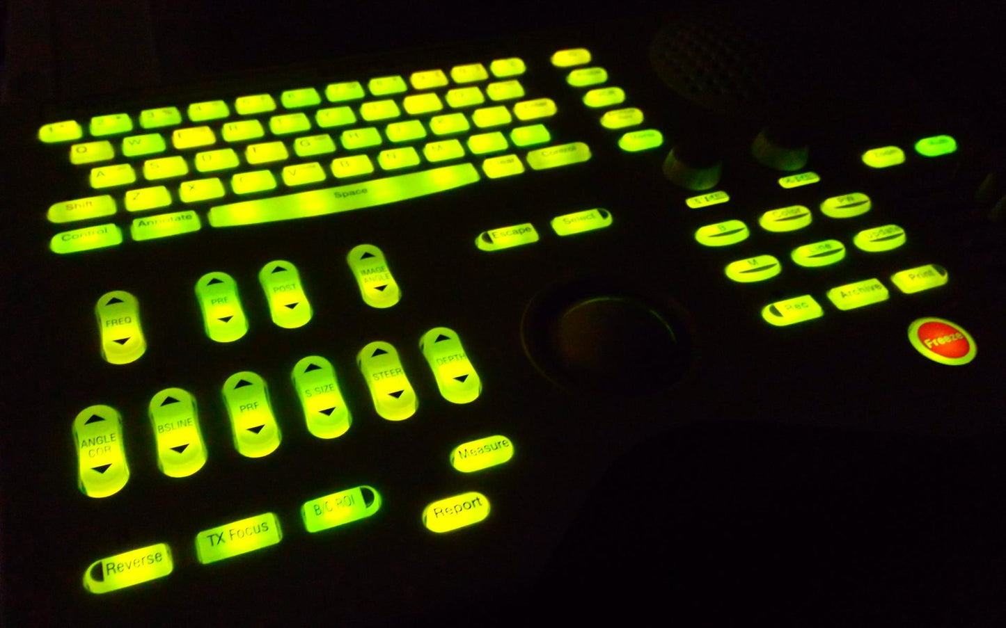 PICUS CRII ESAOTE PIE MED 410670 ULTRASOUND C5-2 R40 & LA523 PROBE SONY UP-895MD