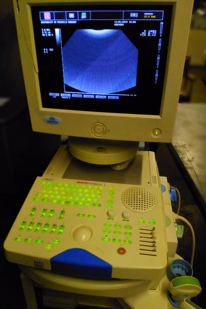PICUS CRII ESAOTE PIE MED 410670 ULTRASOUND C5-2 R40 & LA523 PROBE SONY UP-895MD