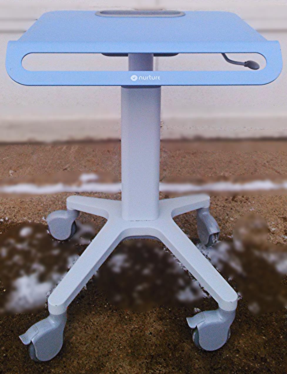 STEELCASE NURTURE HP2322a MEDICAL ADJUSTABLE CART & WORKTOOL