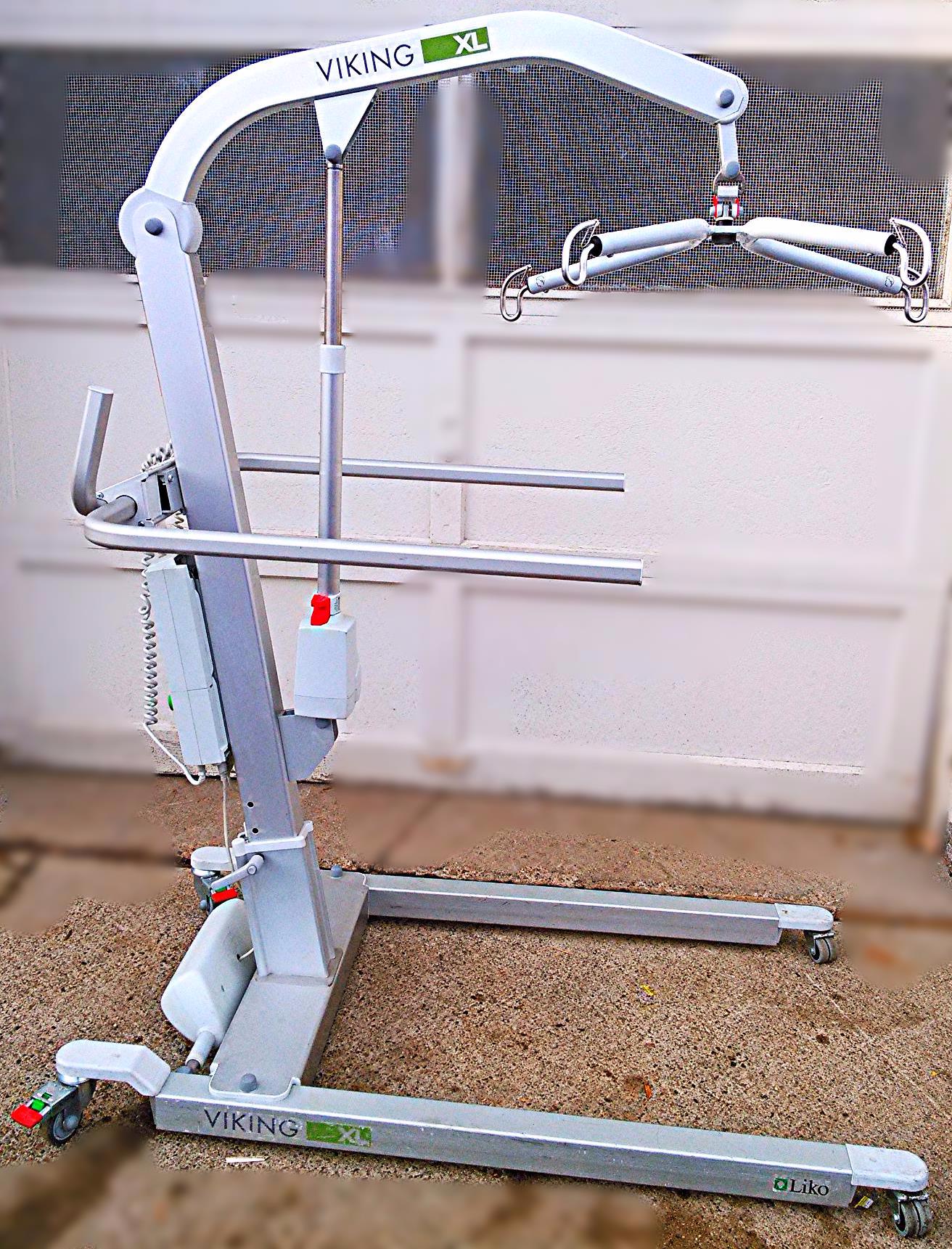 660WeightCapaci LIKO HILLROM POWER VIKING XL MEDICAL MOBILE AUTOMATIC LIFT HOIST