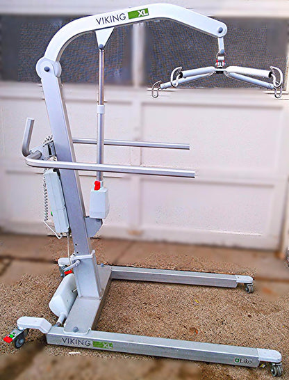 660WeightCapaci LIKO HILLROM POWER VIKING XL MEDICAL MOBILE AUTOMATIC LIFT HOIST
