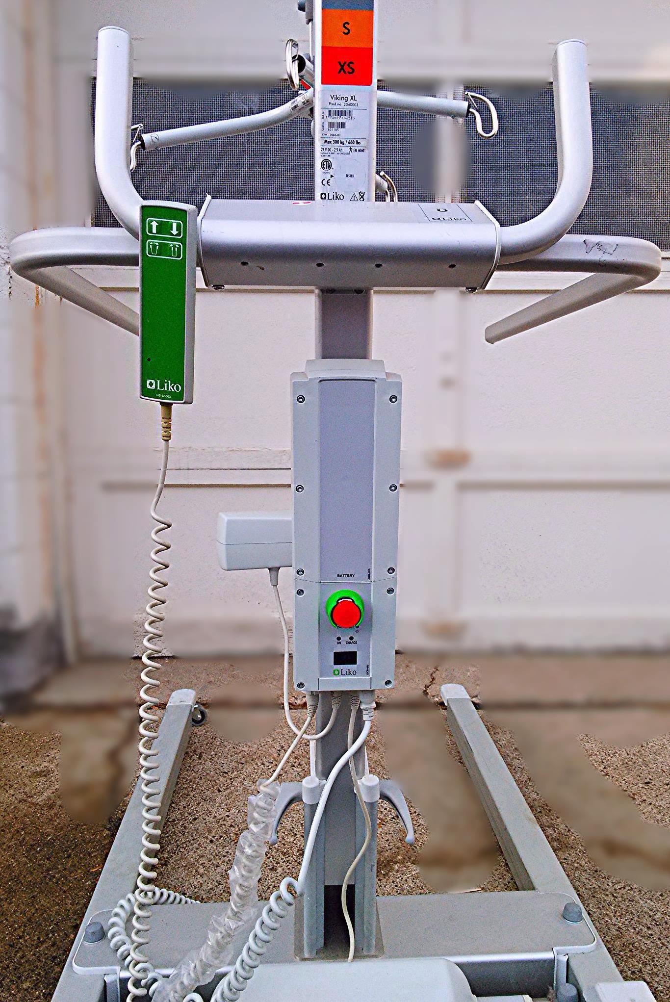 660WeightCapaci LIKO HILLROM POWER VIKING XL MEDICAL MOBILE AUTOMATIC LIFT HOIST