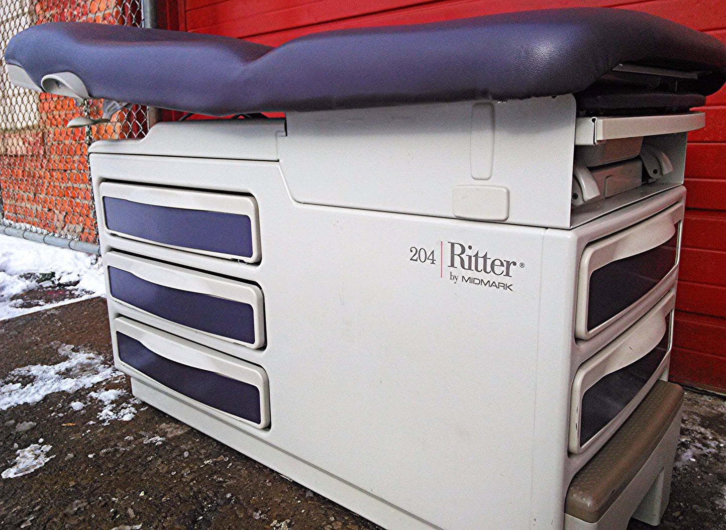 RITTER 204 OBGN PATIENT EXAM TABLE TATTOO OFFICE DOCTOR OBGYN
