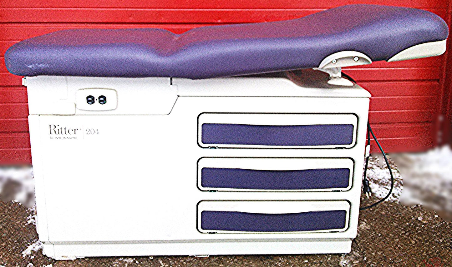 RITTER 204 OBGN PATIENT EXAM TABLE TATTOO OFFICE DOCTOR OBGYN