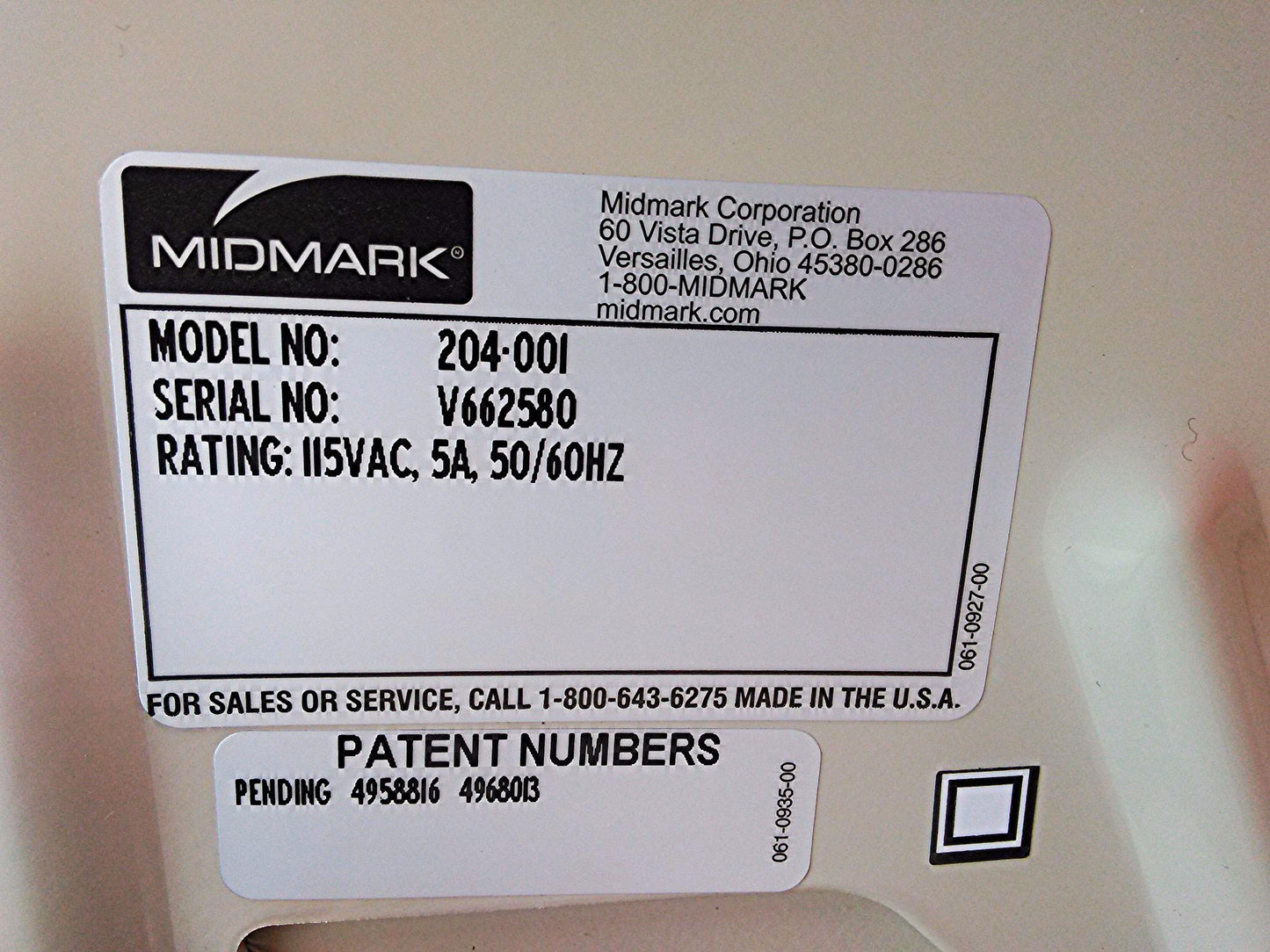 RITTER 204 OBGN PATIENT EXAM TABLE TATTOO OFFICE DOCTOR OBGYN