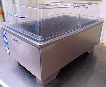SYSCO COUNTERTOP MERCHANDISER VOLLRATH HEAT N SERVE 72020 with COVER GABLE