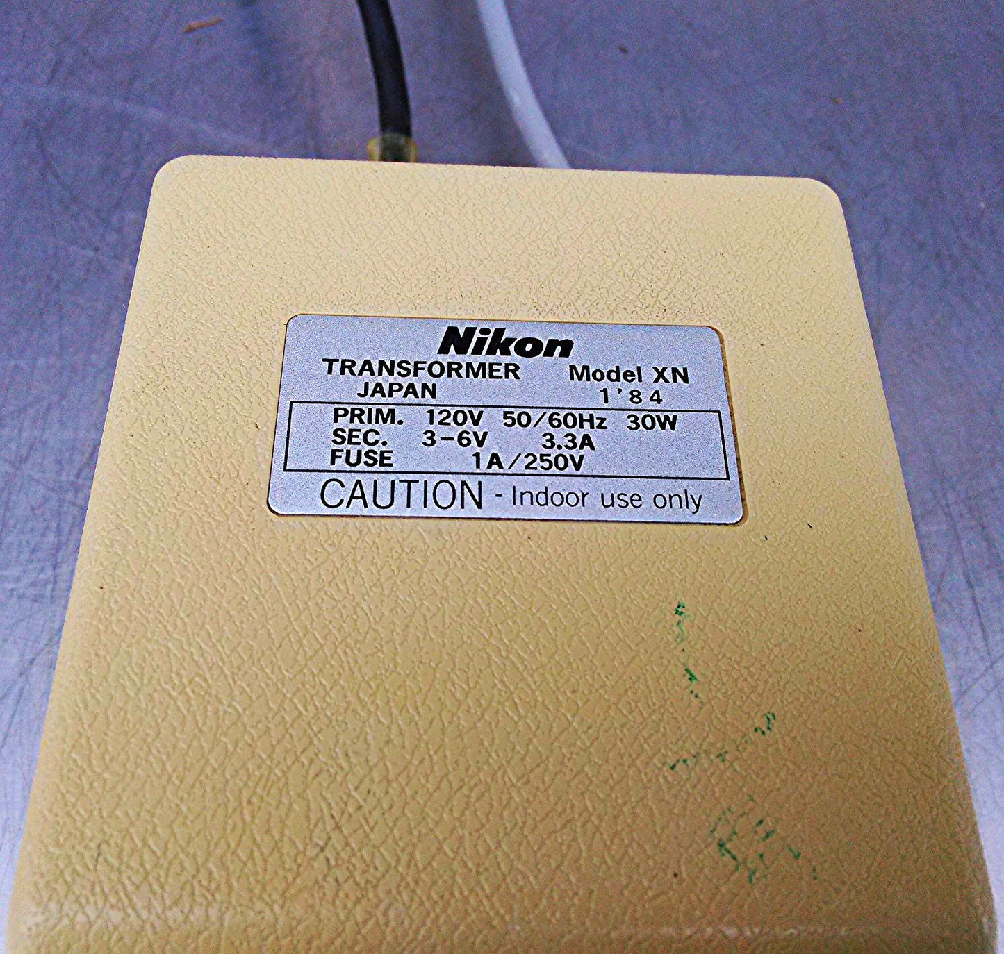 NIKON MODEL XN MICROSCOPE TRANSFORMER MODEL SMZ-U