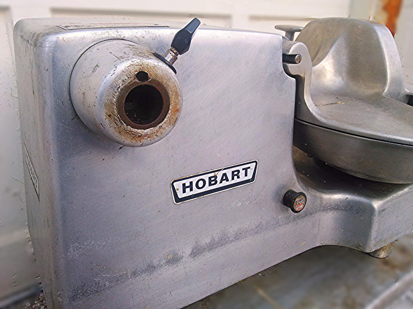 HOBART BUFFALO MODEL 84186 COMMERCIAL KITCHEN VEGETABLE MEAT FOOD CUTTER CHOPPER