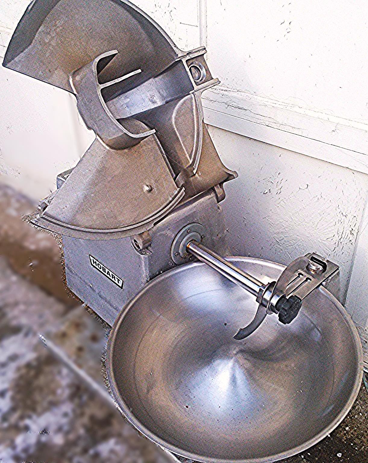 HOBART BUFFALO MODEL 84186 COMMERCIAL KITCHEN VEGETABLE MEAT FOOD CUTTER CHOPPER