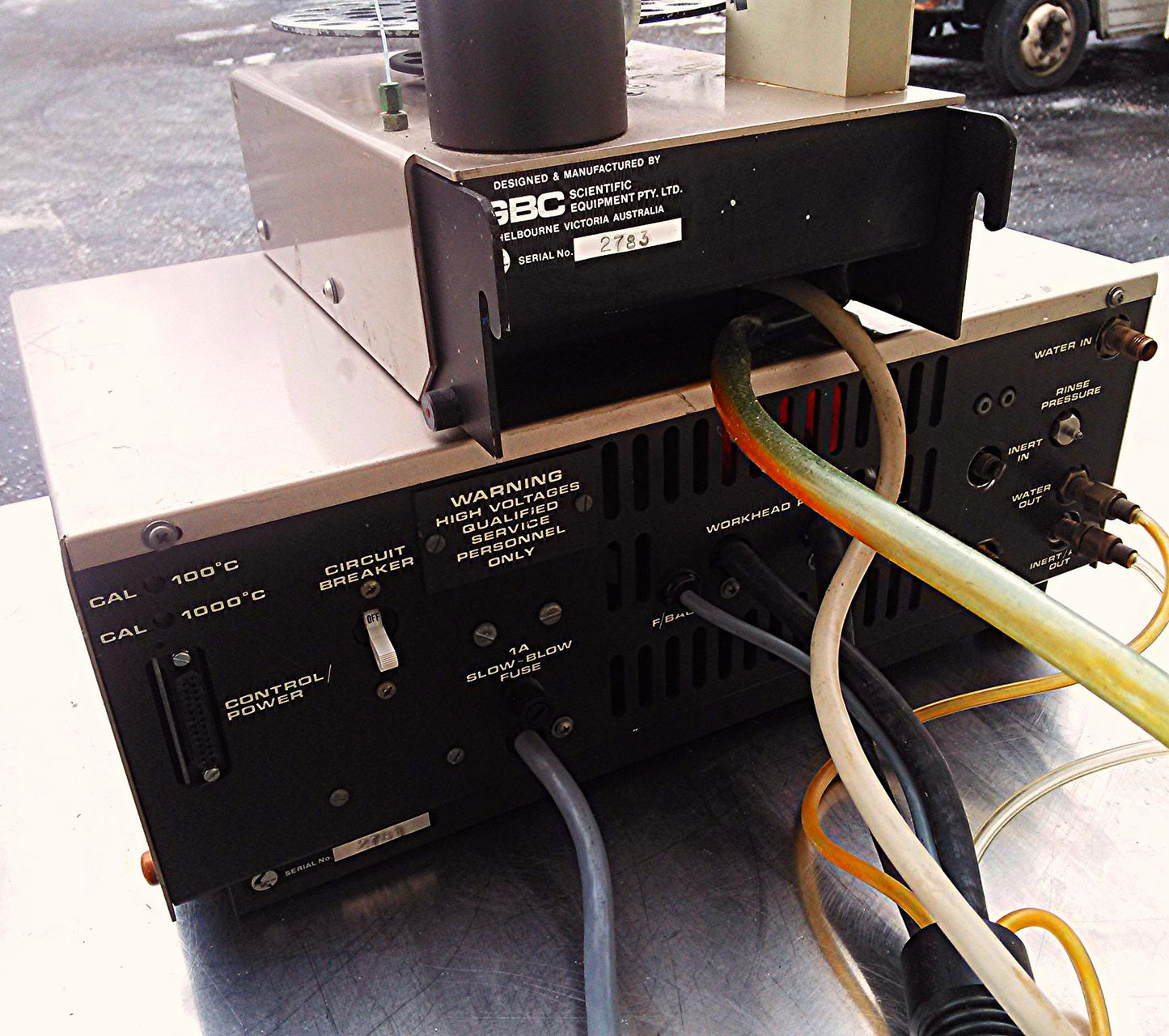 SENSAA GBC PAL 2000 AUTO-SAMPLER GF POWER GRAPHITE FURNACE SPECTROPHOTOMETER