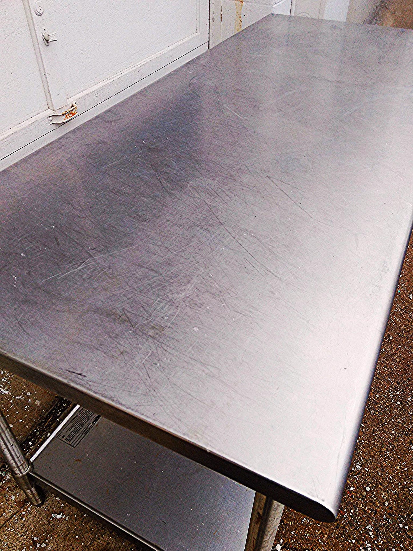 EAGLE 72"w x 30"d STAINLESS STEEL Deluxe KITCHEN HOSPITAL Work Table Undershelf