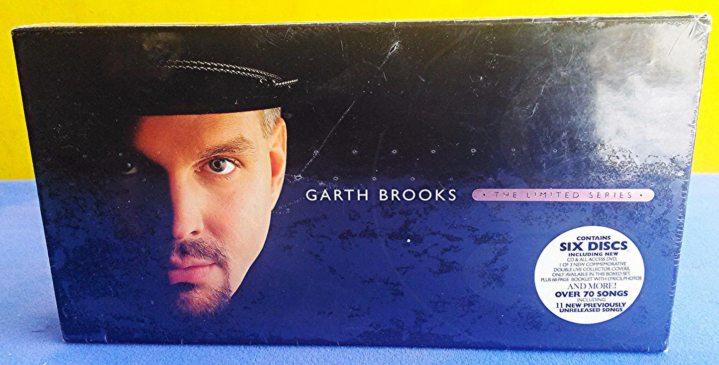 SEALED GARTH BROOKS THE LIMITED SERIES 6 DISC CD & DVD BOXSET LYRICS BOOK 2005